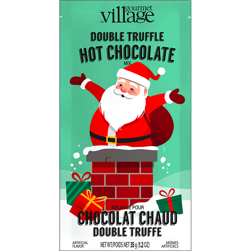 Gourmet du Village Santa Double Truffle Hot Chocolate (35g/1.2oz)