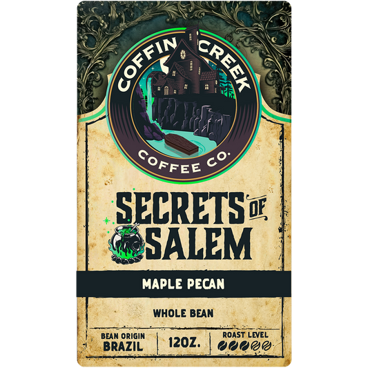 Coffin Creek Secrets of Salem Maple Pecan Beans (12oz/340g)