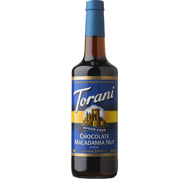 Torani® Sugar Free Chocolate Macadamia Nut (750mL)
