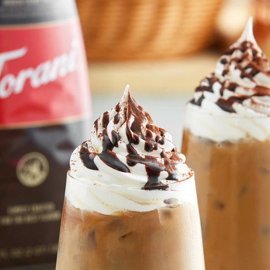 ToraniÂź Puremade Sugar Free Dark Chocolate Sauce (64oz/1.89L)