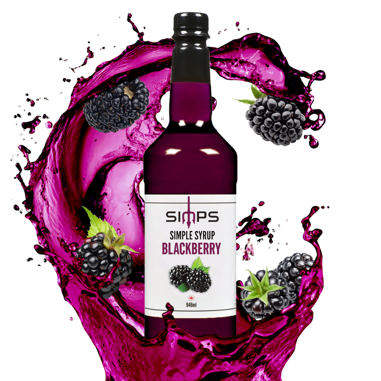Simps Blackberry Syrup (946mL)