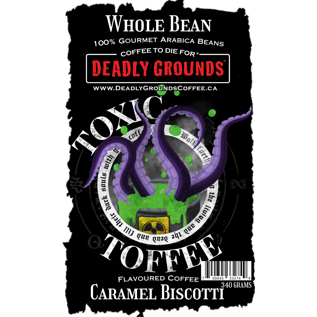 Coffin Creek Toxic Toffee Beans (12oz/340g)