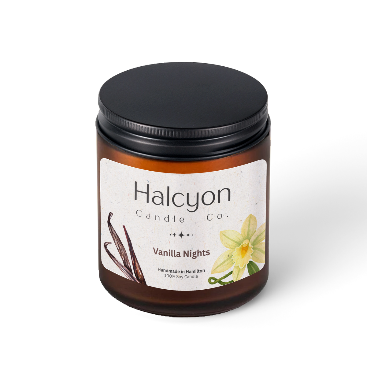Halcyon Candle Co. Vanilla Nights Candle
