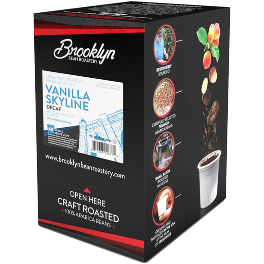 Brooklyn Bean Roastery Vanilla Skyline Decaf 40ct