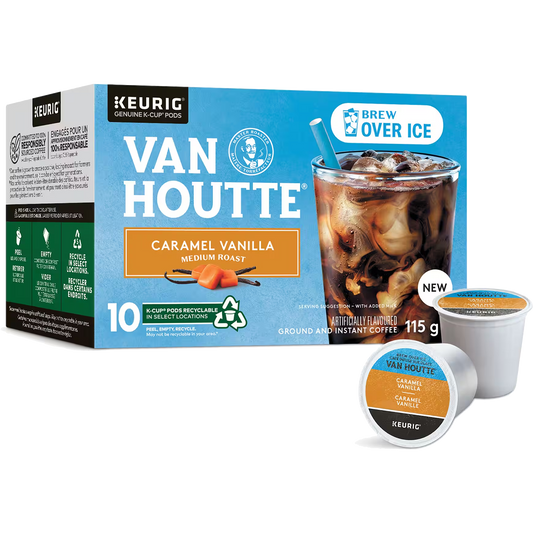 Van Houtte® Caramel Vanilla Brew Over Ice (10 Pack)