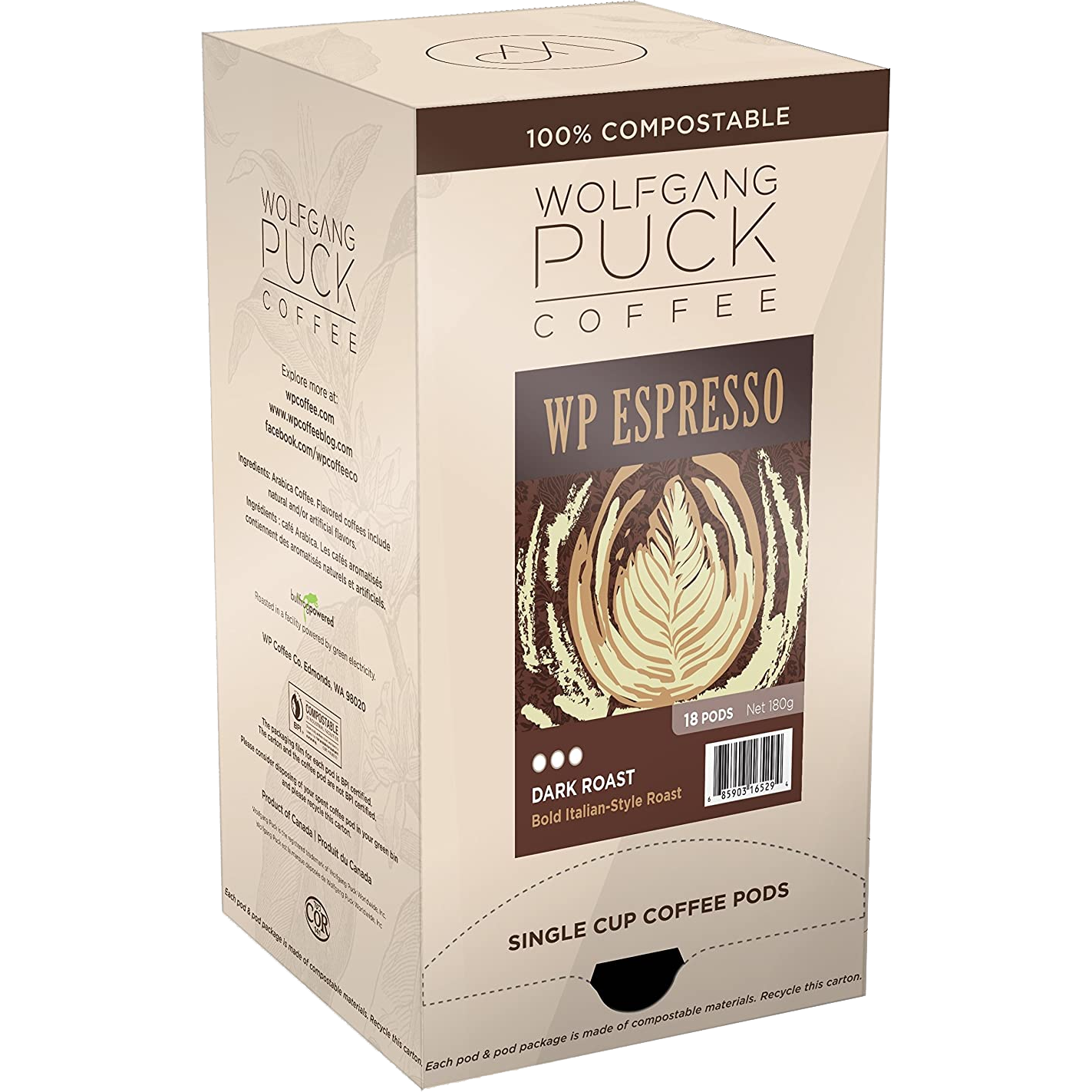 Wolfgang Puck WP Espresso Pods (18 Pack)