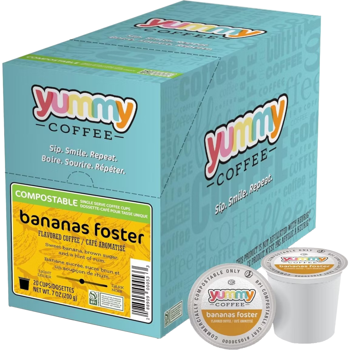 Yummy Coffee Bananas Foster (20 Pack)