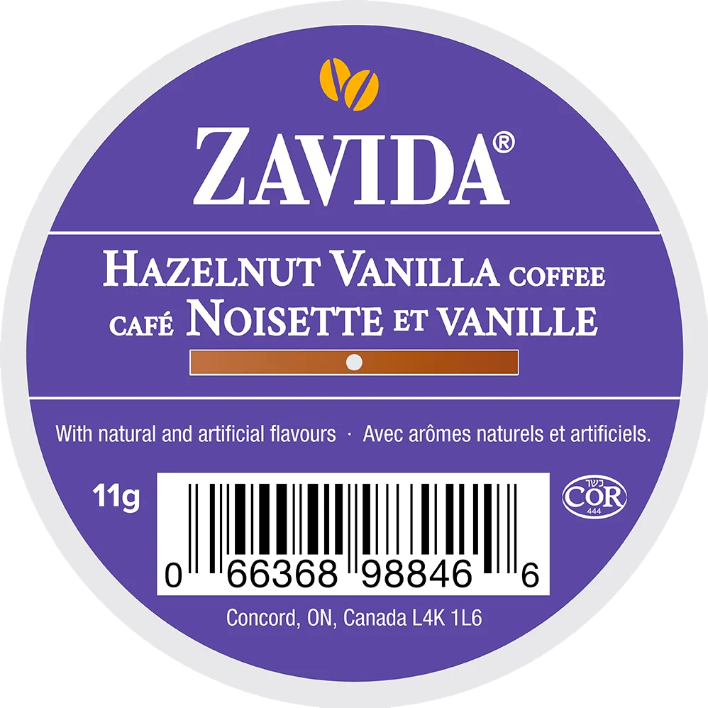 Zavida® Hazelnut Vanilla (24 Pack)