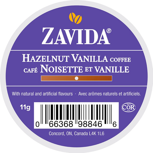Zavida® Hazelnut Vanilla (24 Pack)