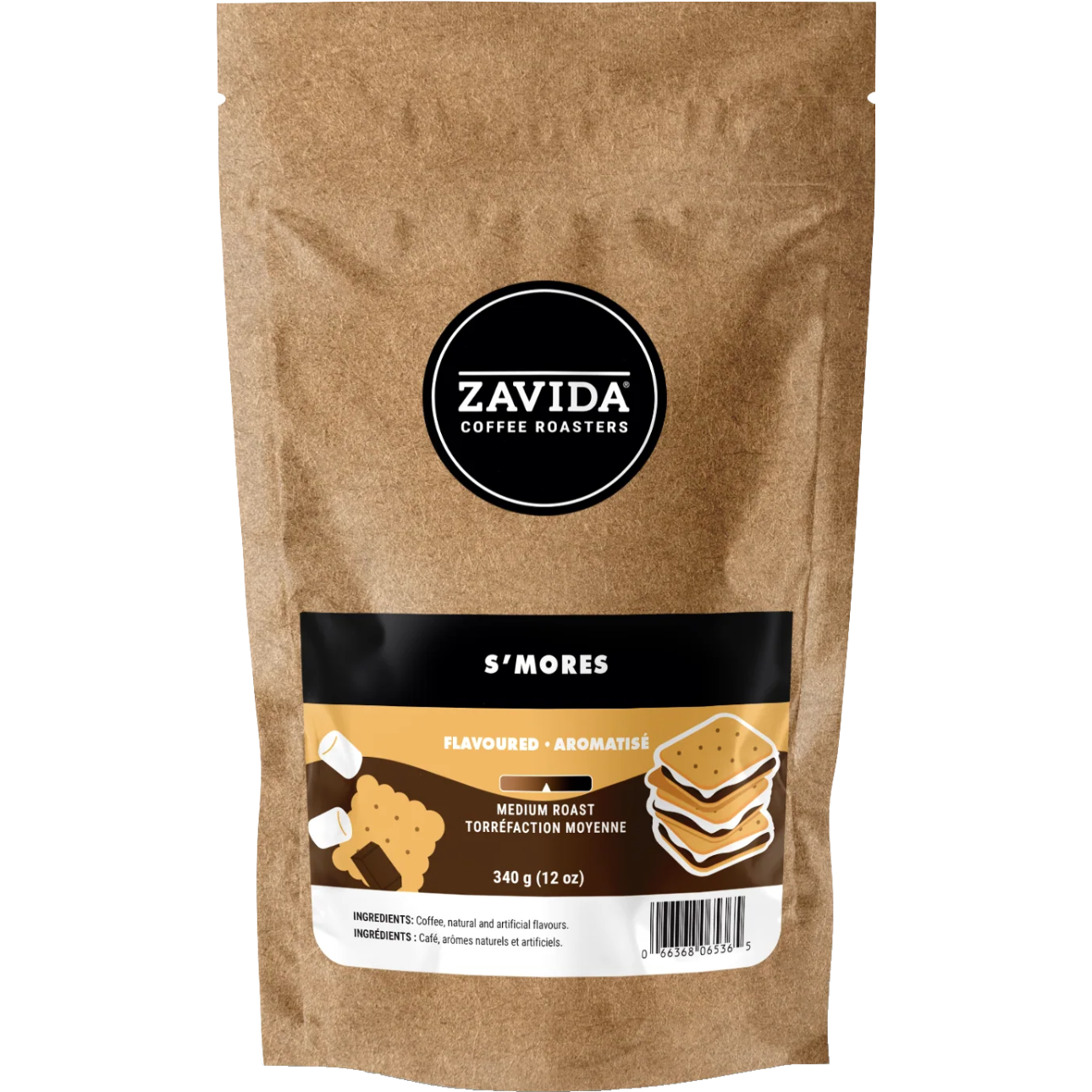 Zavida® Whole Bean S'mores (12oz/340g)