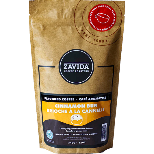Zavida® Whole Bean Cinnamon Bun - Seasonal (12oz/340g)