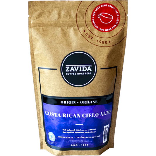 Zavida® Whole Bean Costa Rican Cielo Alto (12oz/340g)