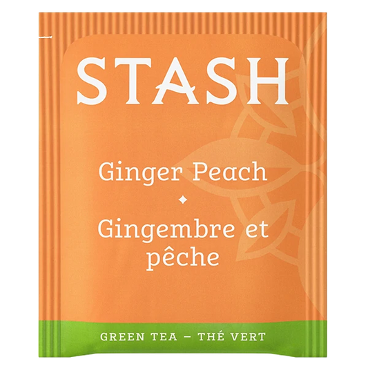 Stash Ginger Peach Green Tea with Matcha (18 Pack)