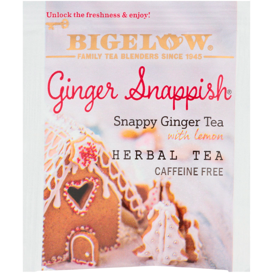 BigelowÂź Ginger Snappish Herbal Tea (18 Pack)