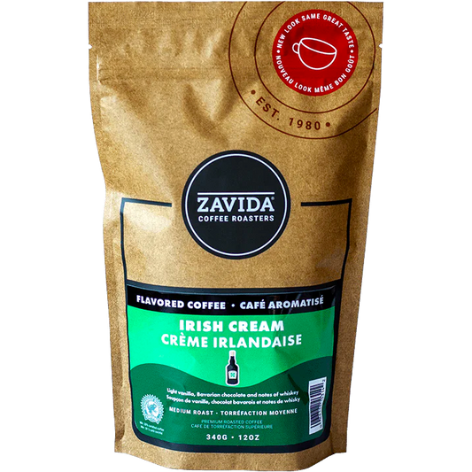 Zavida® Whole Bean Irish Cream (12oz/340g)
