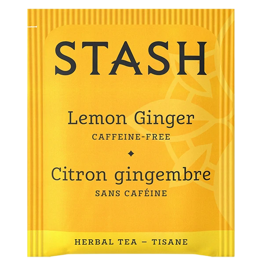 Stash Lemon Ginger Caffeine Free Herbal Tea (20 Pack)