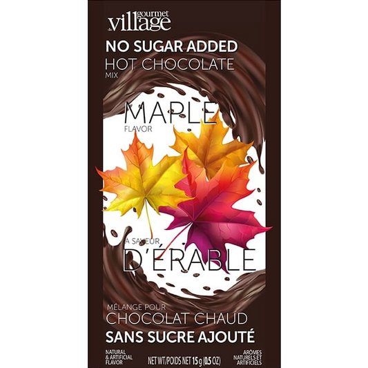 Gourmet Du Village No Sugar Added Maple Hot Chocolate (15g/0.5oz)