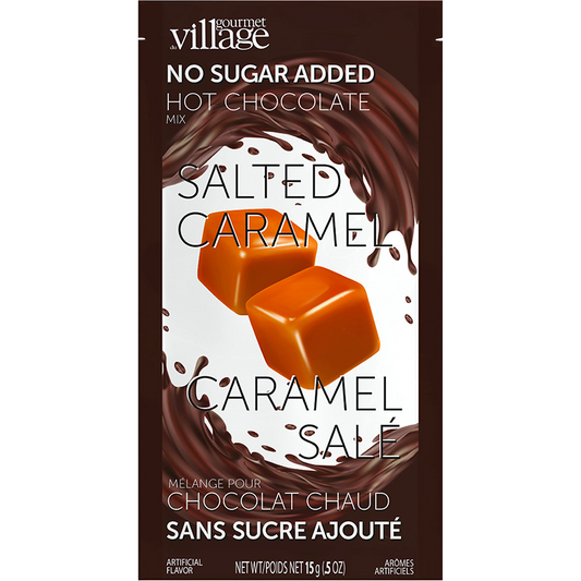 Gourmet du Village No Sugar Added Salted Caramel Hot Chocolate (15g/0.5oz)