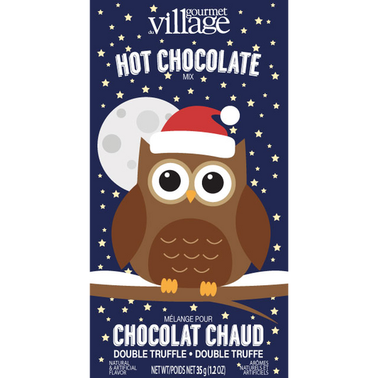 Gourmet du Village Double Truffle Hot Chocolate - Owl (35g/1.2oz)