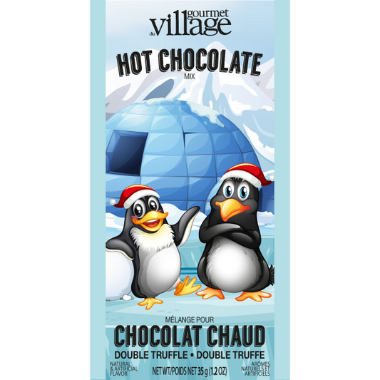Gourmet du Village Double Truffle Hot Chocolate - Penguin (35g/1.2oz)