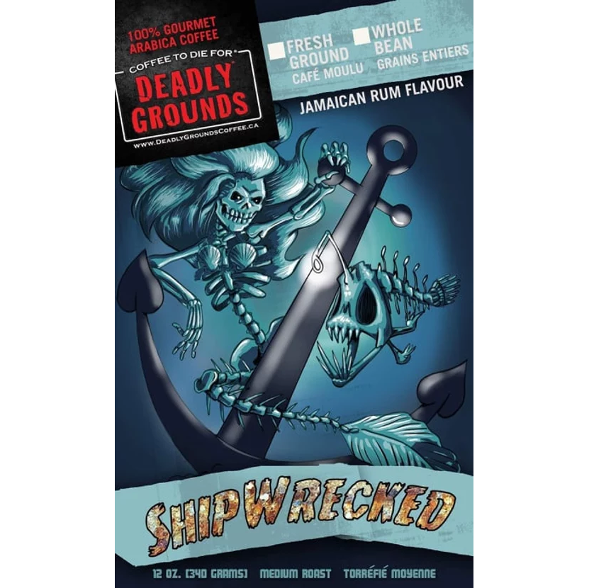 Coffin Creek Ship Wrecked Jamaican Rum Beans (12oz/340g)