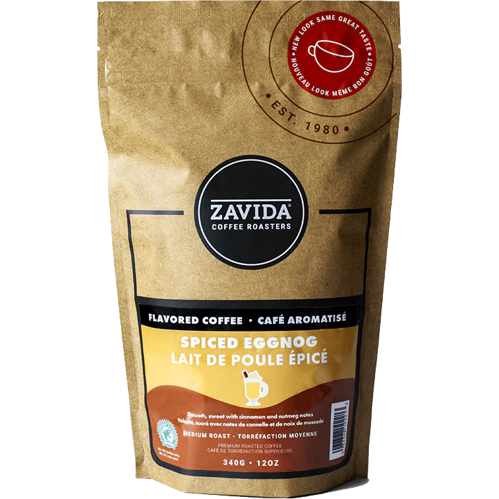 Zavida® Whole Bean Spiced Eggnog - Seasonal (12oz/340g)