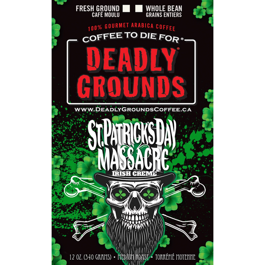 Deadly Grounds St. Patrick's Day Massacre Beans (12oz/340g)