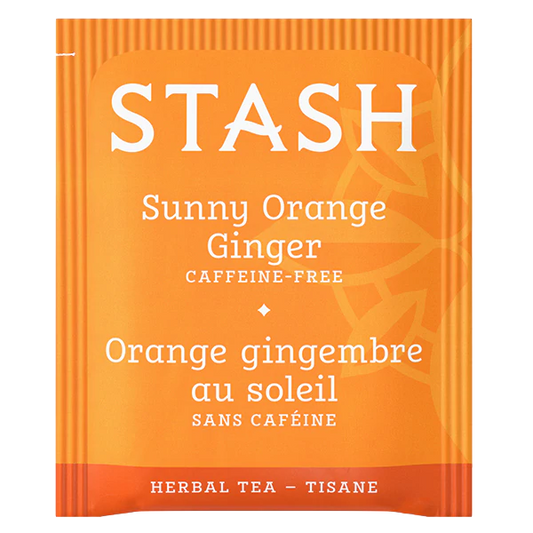 Stash Sunny Orange Ginger Caffeine Free Herbal Tea (18 Pack)