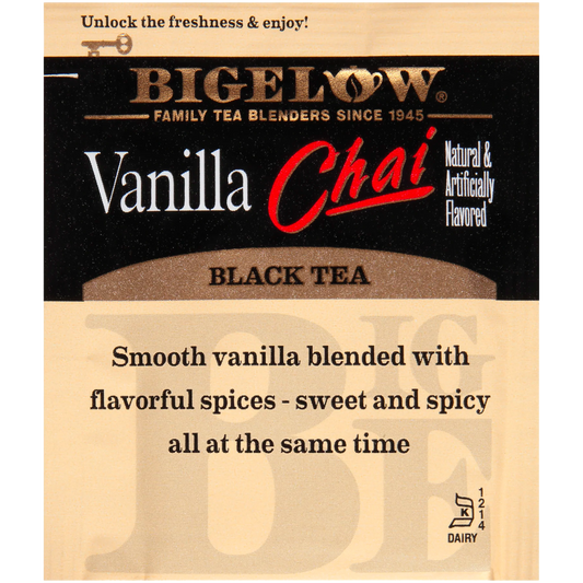 BigelowÂź Vanilla Chai Black Tea (28 Pack)