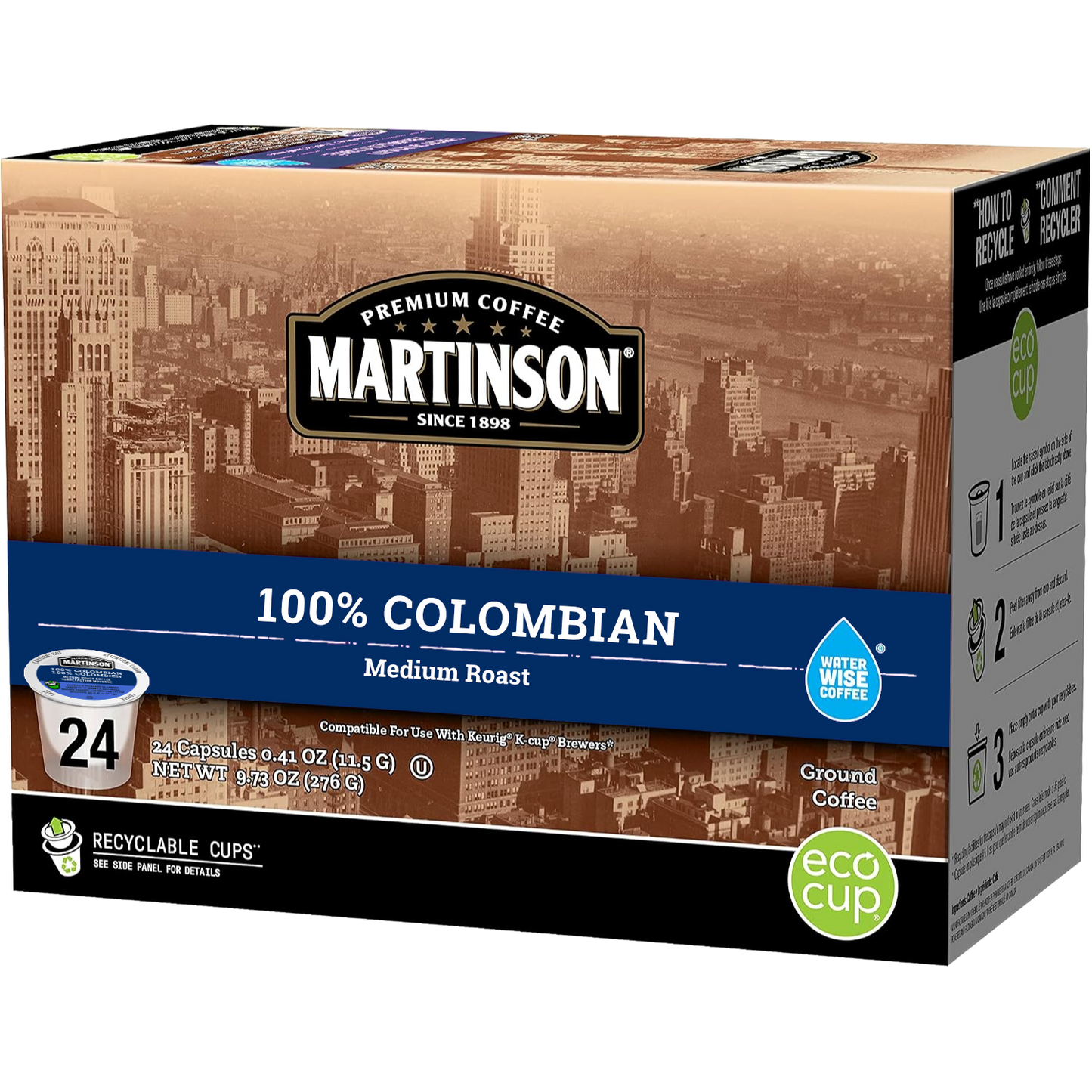 Martinson® 100% Colombian (24 Pack)