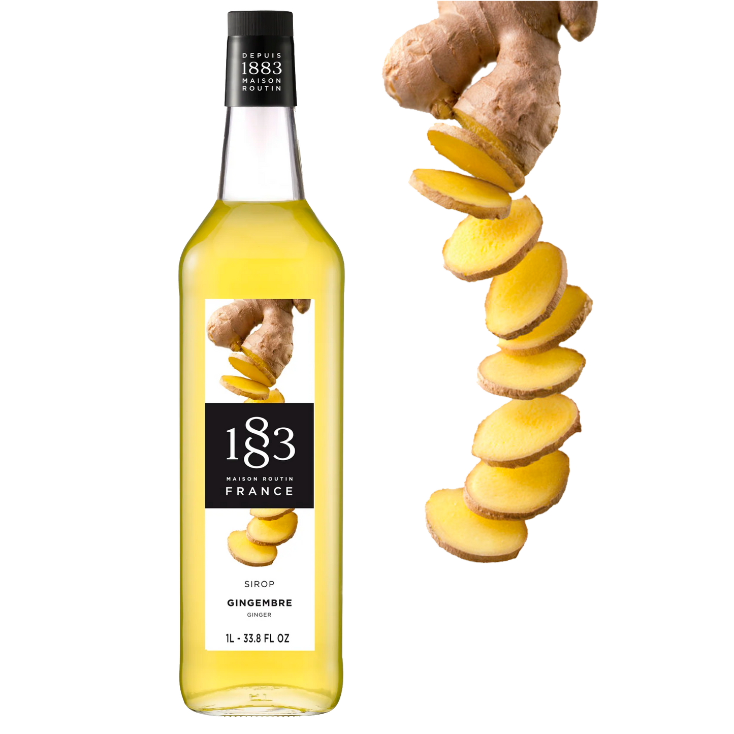 1883 Maison Routin Ginger Syrup (1L)