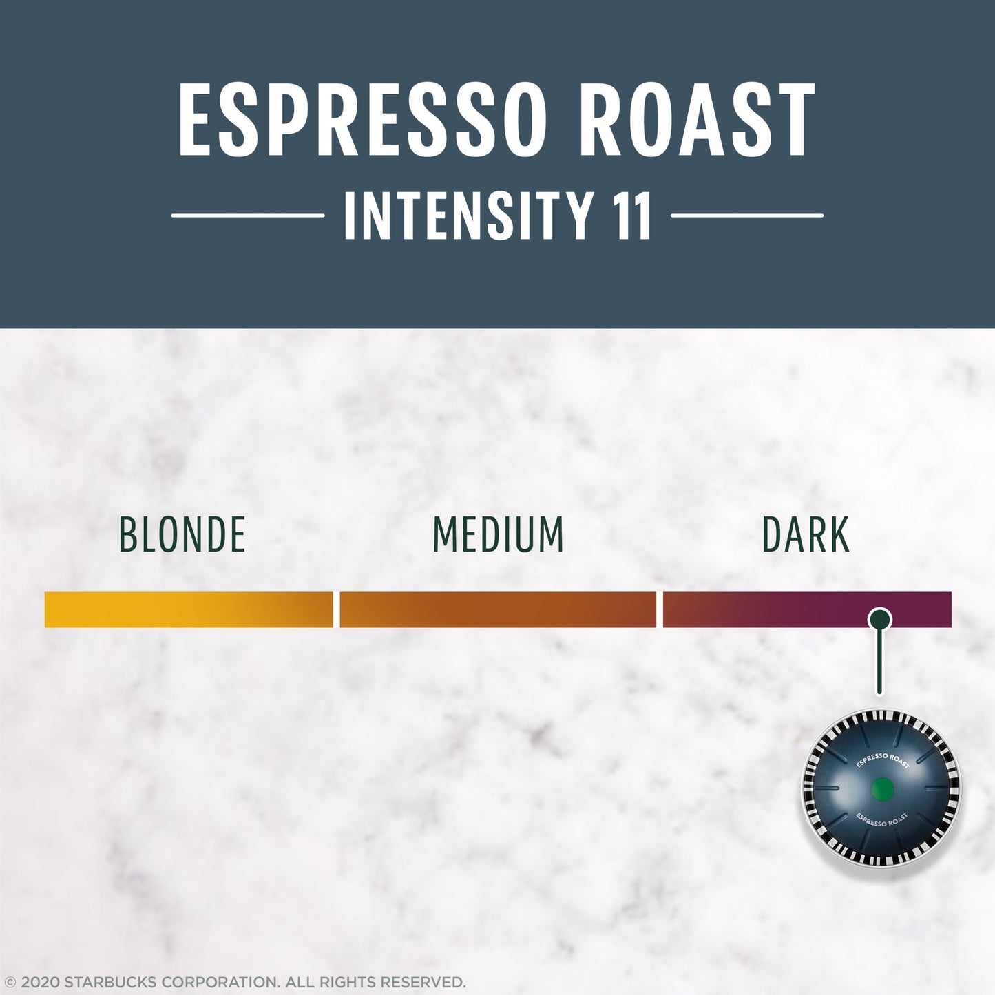 Starbucks® Espresso Roast for Nespresso® Vertuo (10 Pack)