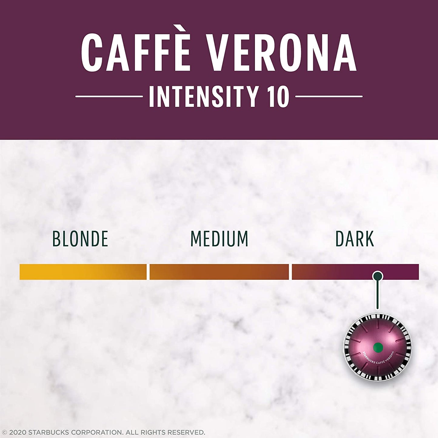 Starbucks® Caffè Verona® for Nespresso® Vertuo (8 Pack)