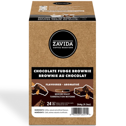 Zavida® Chocolate Fudge Brownie (24 Pack)
