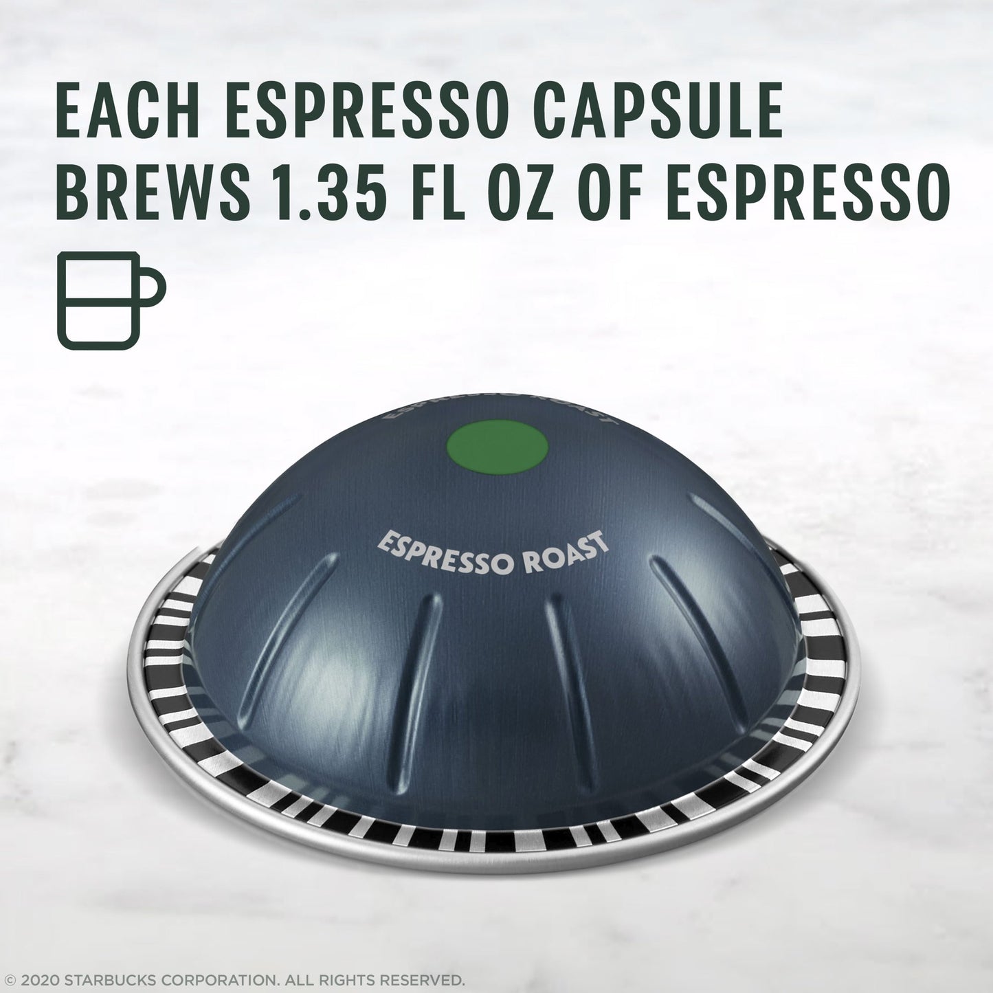 Starbucks® Espresso Roast for Nespresso® Vertuo (10 Pack)