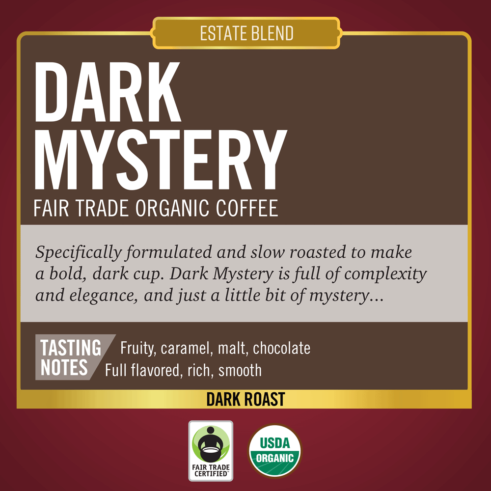 Barrie House® Dark Mystery Fair Trade Organic (24 Pack)