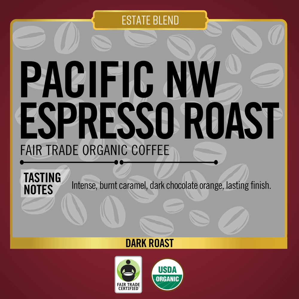 Barrie House® Pacific Northwest Espresso Roast Fair Trade Organic (24 Pack)