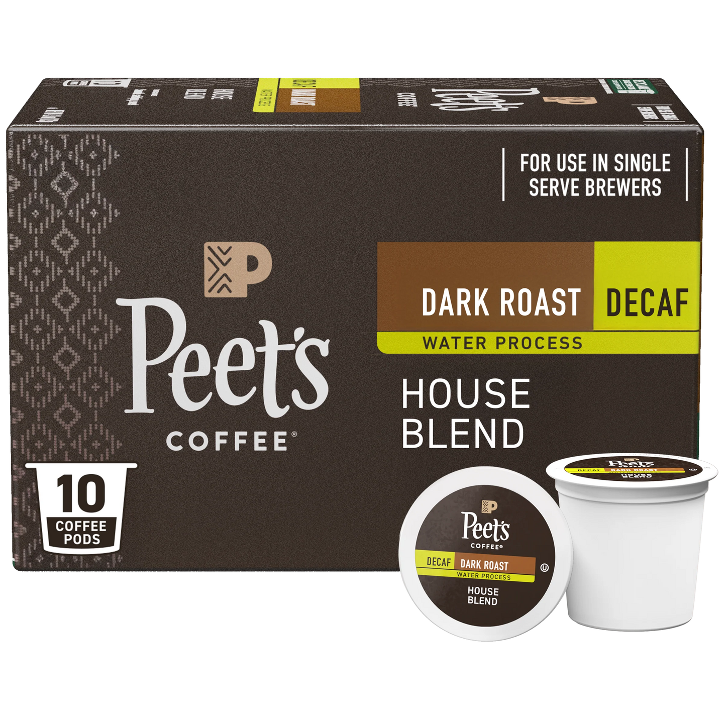Peet's Coffee® House Blend Decaf (10 Pack)