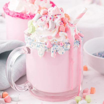 Gourmet du Village Unicorn Pink Coloured White Hot Chocolate (35g/1.2oz)