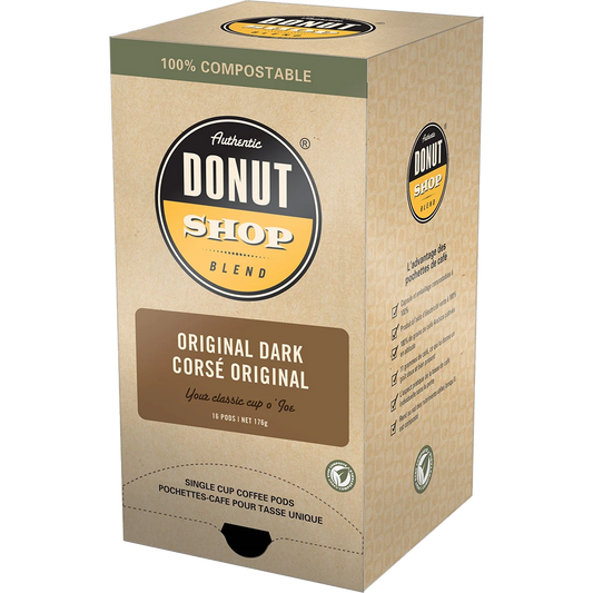 Authentic Donut Shop Original Dark Pods (16 Pack)