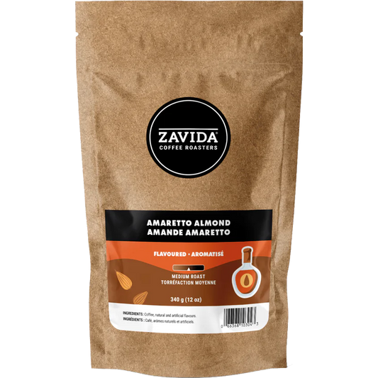 Zavida® Whole Bean Amaretto Almond (12oz/340g)