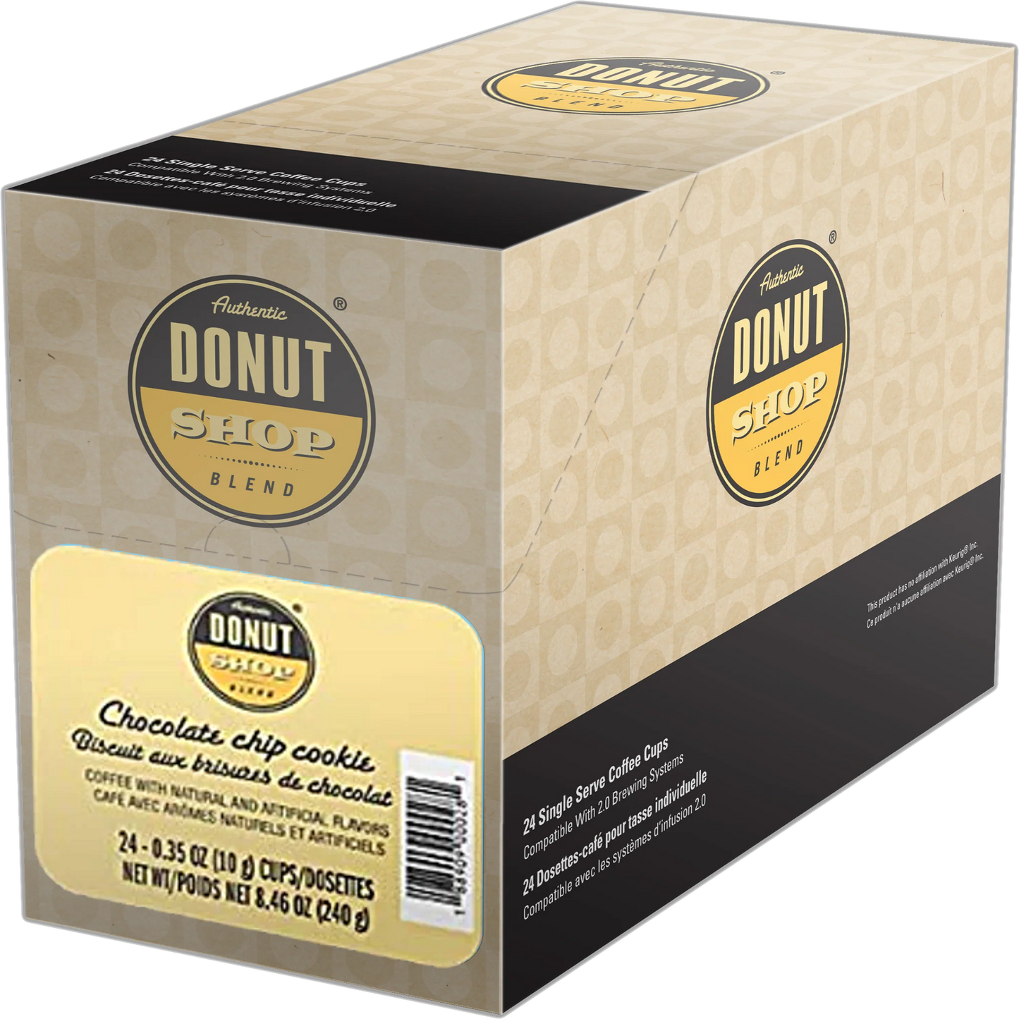 Authentic Donut Shop Blend® Chocolate Chip Cookie (24 pack)