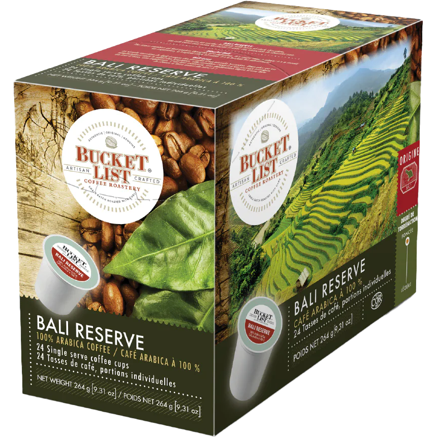 Bucket List Coffee Roastery® Bali Reserve (24 Pack)