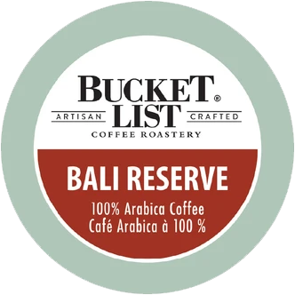 Bucket List Coffee Roastery® Bali Reserve (24 Pack)