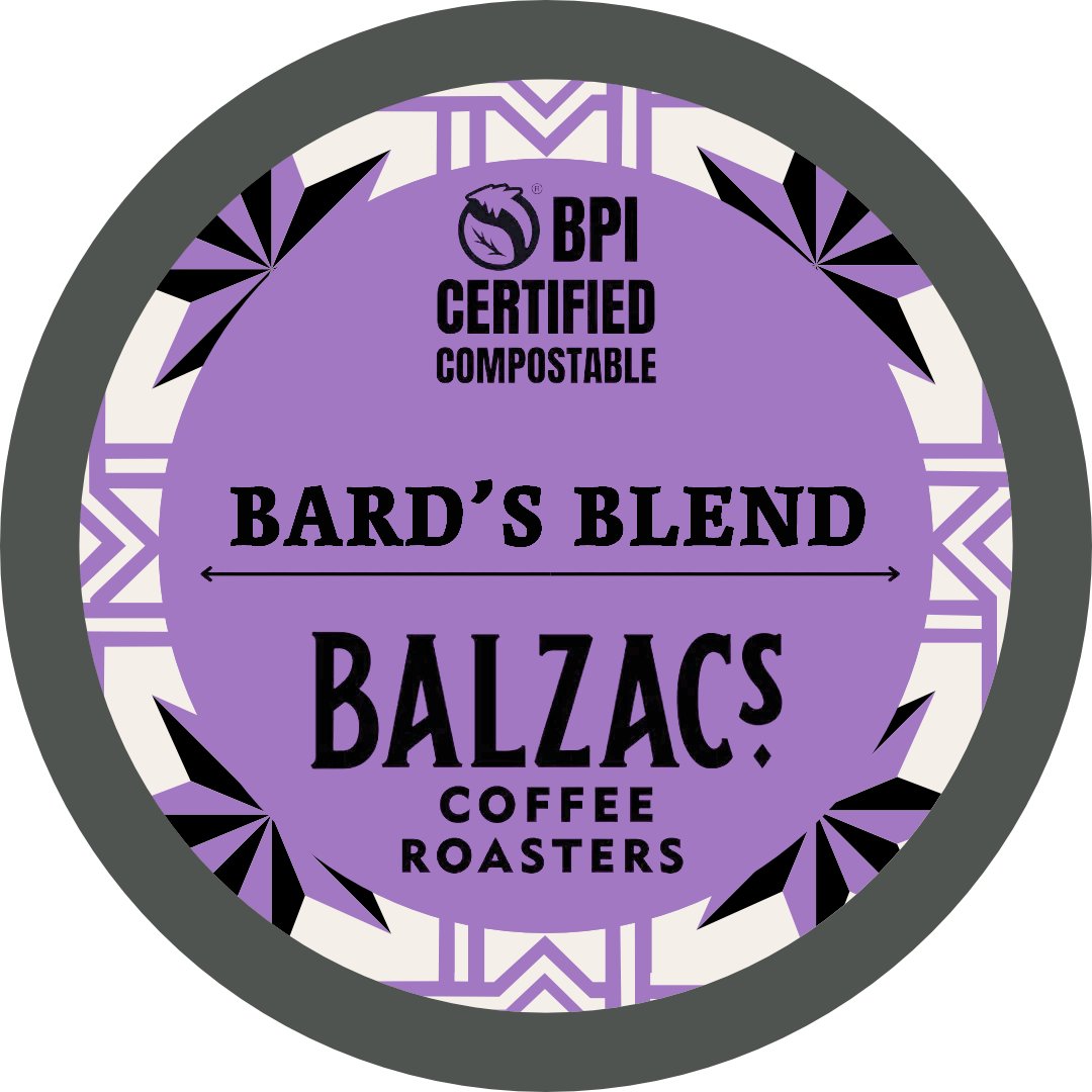 Balzac's Bards Blend Compostable K-Cup (18 Pack)
