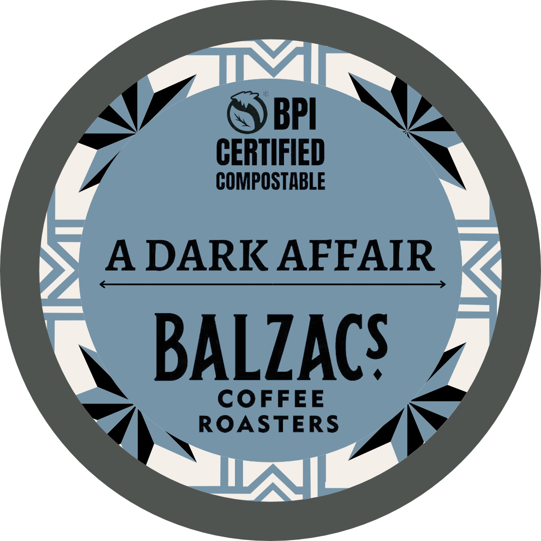 Balzac's Dark Affair Compostable K-Cup (18 Pack)