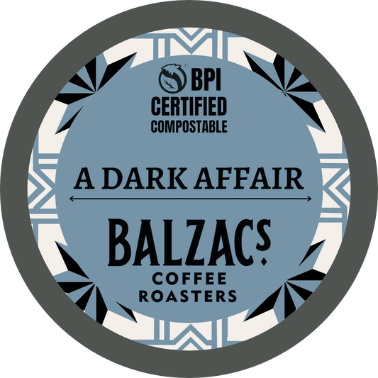 Balzac's Dark Affair Compostable K-Cup (18 Pack)