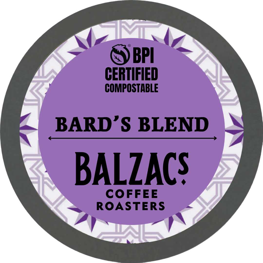 Balzac's Bards Blend Compostable K-Cup (18 Pack)