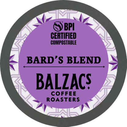 Balzac's Bards Blend Compostable K-Cup (18 Pack)