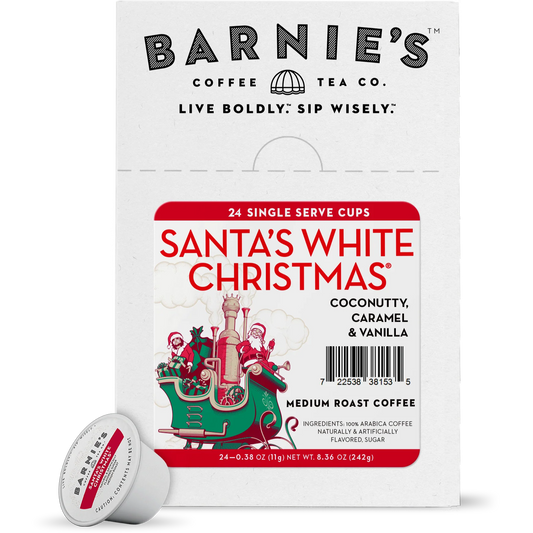 Barnie's Coffee & Tea Co.® Santa's White Christmas (24 Pack)